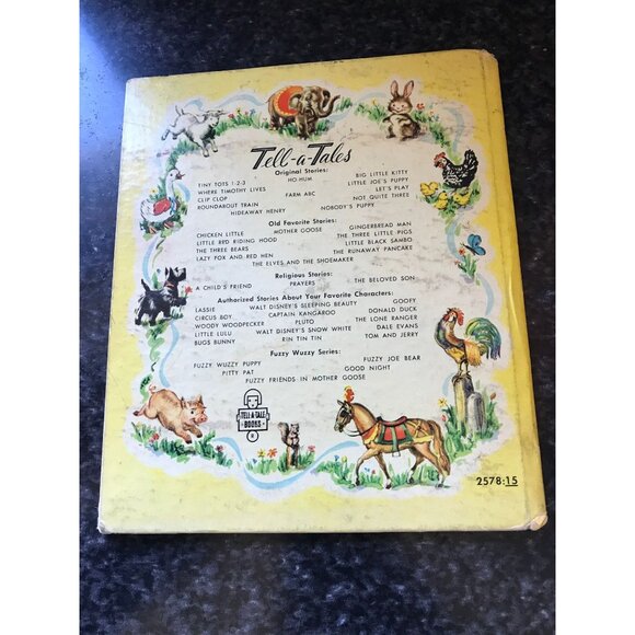 Vtg 1957 Walt Disney's Snow White and the Seven Dwarfs Whitman Tell a Tale Book - Picture 9 of 9